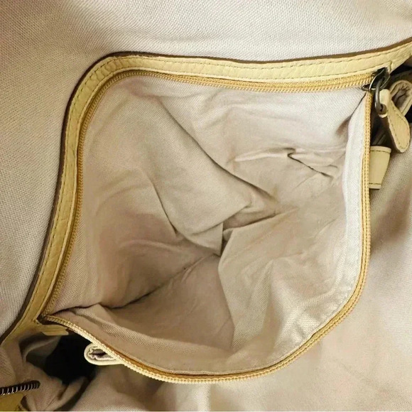 Cole Haan Leather Village Ruched Satchel - Picture 7 of 8